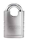 Stanleyハードウェア硬化鋼セキュリティロック、1インチシャックル 50 mm 1 Inch Shackle 828145 1