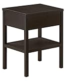 大川家具 関家具 ナイトテーブル ブラウン 素材/タモ材 154326