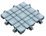 KATO Nゲージ ユニトラム90°交差点軌道プレート 62mm 鉄道模型用品 40-301