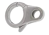 1 Pack Steel Lobster Claw Keychain Clasp, 2.25cm x 3.25cm, 304 Stainless Steel Lobster Claw Keychain