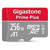 【Switch 1専用】 GIGASTONE マイクロsdカード 256GB Prime Plus フルHD microSDXC UHS-I A1 U1 95MB/s Full HD SDアダプター1枚付き【5年保証】