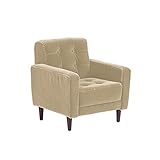 ミニソファー 1人掛け キッズソファ 布張り Gulliver 1P V-1017 ベージュ