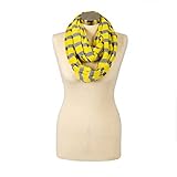 Itzy Ritzy Nursing Happens Infinity Breastfeeding Scarf, Canary Stripe by Itzy Ritzy [並行輸入品]