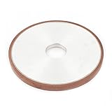 uxcell　研磨用　ダイヤモンド研削ホイール 150mm ×10mm　レジンボンド　180グリット　75%