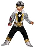 シルバーパワーレンジャー スーパーメガフォース (ゴーカイシルバー)幼児用コスチューム