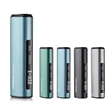 HITASTE E40 PRO アイコス イルマ テリア 互換機 連続50本 3200mAh バッテリー 加熱式タバコ スターターキット 電子タバコ 本体 ハイテイスト 液晶 ディスプレイ 温度調整可能 掃除不要 ニコチンタールゼロ リキッドなし (Blue)