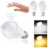 ILS - E27 B22 7W SMD5730 14LEDs Infrared Motion Sensor + Light Control Induction Light Bulb AC85-265