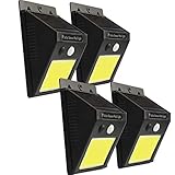 【HIKARI独占モデル】 48LED ソーラーライト 人感センサーライト 太陽光発電 COB光源 三つ知能モード 屋外照明 自動点灯 防水 防犯ライト 駐車場灯 庭 壁 廊下 軒先 玄関 取付道具付