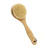 自然な毛を持つハイドレアロンドンクラシックショートハンドル本体ブラシ x4 - Hydrea London Classic Short Handle Body Brush with Natural B