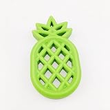 Mamimami Home　色鮮やか　材質が安全のシリコーン　噛がため　パイナップル　8.5*4.5cm おしゃれ　ペンダント　赤ちゃんの玩具　カミカミ　おしゃぶり　DIY 幼児 噛のネックレス　10