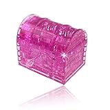 yjydada 3dクリスタルパズルTreasure ChestモデルDIYガジェットブロックBuilding Toyギフト TZZ80113666_QJY