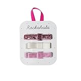 Rockahula Kidsロッカフラキッズ/H540P グリッターグログランクリップ3個セット/ピンク