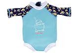 cheekaaboo snugbabes赤ちゃん&幼児用One Piece Swimsuit For Boys And Girls , 6 to 30ヶ月 US サイズ: S カラー: ブルー