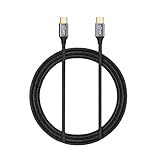 Type C to Type C USB 3.2 ケーブル 【20Gbps転送 240W急速充電 PD3.0/QC4.0対応】 USB C 3.2 Gen2x2標準、USB 3.2/3.1互換 E-Marker搭載 超高耐久 Yavoluy (0.5M)