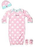Gerber SLEEPWEAR ベビー・ガールズ US サイズ: 0-6 Months カラー: ピンク