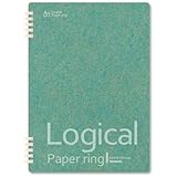 ナカバヤシ ロジカル・ペーパーリングノート A4 A罫/7mm NW-A405A 【まとめ買い5冊セット】