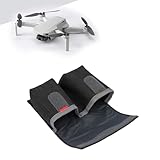 Lipo バッテリーバッグ、Mavic 2 用バッテリーバッグ、mini4 Pro 用、mini3 用、Avata シリーズドローンバッテリー用、LP E4N 用、LP E19 カメラバッテリー用 (BLACK)