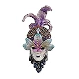 Design Toscano The Venetian Masquerades Sculptural Wall Masks: Maiden del Cortina