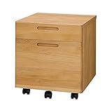 学習デスクワゴン ナチュラル アルダー 国産品 日本製 堀田木工所 ムービー