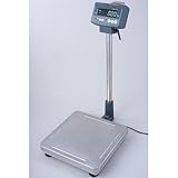 寺岡精工(TERAOKA) プリンター内蔵一体型電子台秤(検定付) DS-800AP 60KG (11101) (プリンター内蔵型)