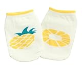 2ペア[パイナップル]赤ちゃん子供の子供のための幼児ソックスコットンソックス、2-4歳