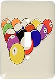 3drose LSP _ 56314 _ 1プールボールゲームPeople Play FunアートSingle切り替えスイッチ