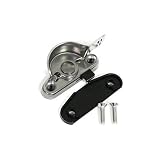 ハイロジック:YKK 小用 窓補助錠 YK-1012 R ステンレス 00094023 ×5セット