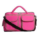 7AM Enfant Voyage Diaper Bag, Neon Pink, Large by 7AM Enfant