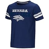 Colosseum幼児用Nevada Wolf Pack半袖Teeシャツ 4T with Your Name Embroidered ブルー
