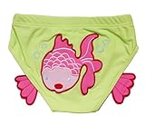 Lovely Goldfishベビー乳児Aqua Swimおむつ/ Swim Brief、Lサイズ