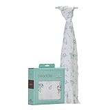 ADEN + ANAIS エイデンアンドアネイ スワドリングラップ アンダーザシー 8914 おくるみ 赤ちゃん コットン [並行輸入品]