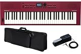 Roland ローランド / GOKEYS3-RD [背負えるキャリング・バッグ ＆ ダンパーペダルセット] (GO:KEYS 3) ダークレッド Digital Keyboard