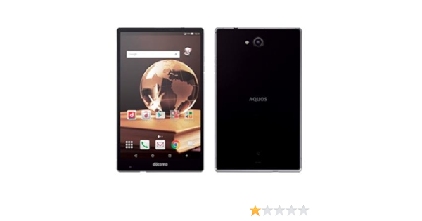 Sharp Docomo Aquos Pad Sh 05g Black Amazon Co Jp