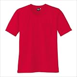 コーコス(CO-COS) 半袖VネックTシャツ 冷感・吸汗速乾 VネックTシャツ cc-a667-b ロッソ ５Ｌ