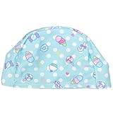 スイミングキャップ スイーツ柄 ベビー キッズ 水泳帽 ストレッチ 子供水着 856476 ミント 48-54cm