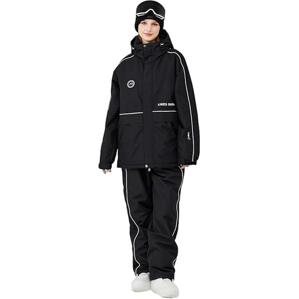 Amazon.co.jp: [HOTIAN] スノーボードウェア 上下セット
