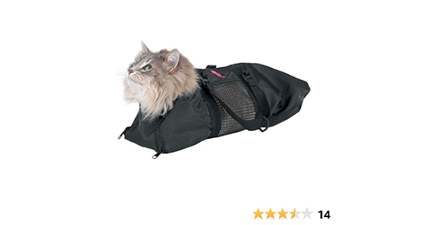 Amazon キャット コントロール バッグ猫ちゃん楽々お手入れバック Lサイズ Nekozuki ペット用品 通販