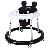 歩行器 折りたたみ式ウォーカー 6ヶ月~18ヶ月頃対象 ウォーカー 収納にとても便利で すハーネス 迷子防止ひも ベビーキャリア 歩行補助ベルト 歩行器 転び防止 通気 調節可能 オールシーズン使用可