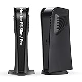 PS5デジタル版用プレート、冷却ベント付きフェイスプレート、PS5デジタル版用傷防止防塵保護カバープレート(ブラック)