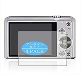3枚 VacFun ブルーライトカット フィルム ， カシオ CASIO EXILIM EX-Z920 / EX-Z920SR 向けの ブルーライトカットフィルム 保護フィルム 液晶保護フィルム（非 ガラスフィルム 強化ガラス ガラス ）