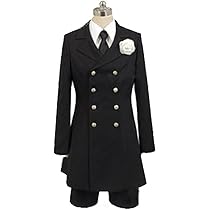 R⑦1 人気 アニメ 黒執事 シエル・ファントムハイヴ コスプレ 礼服 喪服 ス 黒執事 シエル·ファントムハイヴ 黒ローズ バラ 礼服 コスプレ