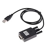 D DOLITY アクセサリー　部品　USB →RS232 RS-232（DB9）COM　コンピュータ用　標準　シリアル　ケーブル　アダプタ