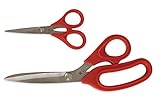 Wiss WHCS2 2 Piece Home and Craft Scissor Set, 5-Inch and 8-1/2-Inch by Apex Tool Group