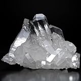 [N2 stone Natural] 天然鉱物 水晶クラスター (クォーツ/quartz crystal cluster) - アメリカ合衆国 アーカンソー州 - 標本 | (64 | "一点物" 原石: 約83g, 64x50x39mm)