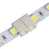 【5ヶセット】LEDテープライト 単色 用SMD5050(2pin) 連結コネクター 半田付け不要 (GT-5050-C) テープ連結コネクタ