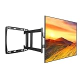 CNXD 壁掛けテレビスタンド モニターアーム 32-80インチのテレビに対応 壁掛け金具 テレビ金具 角度調節 伸縮調節可能 耐荷重80KG