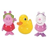 Peppa Pig, Suzy Sheep and Ducky Bath Squirters [並行輸入品]