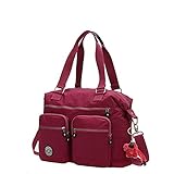 エルフ ベビー (Fairy Baby) 防水 多機能マザーズバッグ 消臭抗菌 大容量 ナイロン (パープル,40*14*36cm)