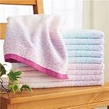 お買得今治産タオルセット 【グラデーション 1： フェイスタオル 10枚組】 ファッション ハンカチ タオル [並行輸入品]