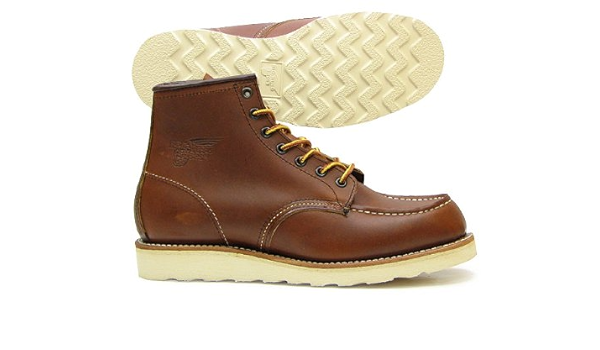 Amazon レッドウイング Red Wing Rw 875 オロイジナル レザー 茶 Dワイズ モック トゥ Oro Iginal 27cm Us9 シューズ バッグ